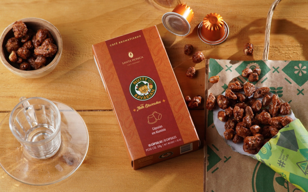 Café Santa Mônica e Nutty Bavarian