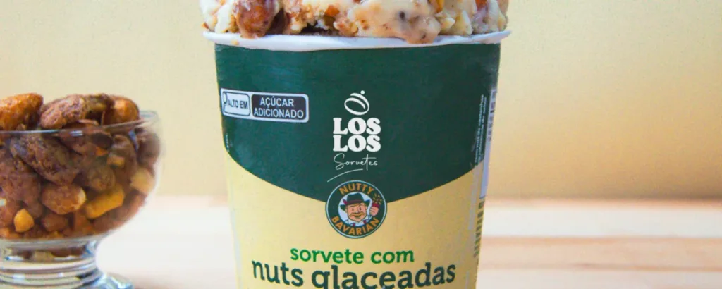 Sorvete Nutty Bavarian e Los Los: a parceria de 2024