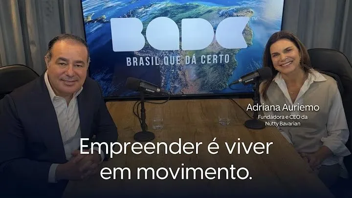 Adriana Auriemo no BQDC: os canais da Nutty Bavarian