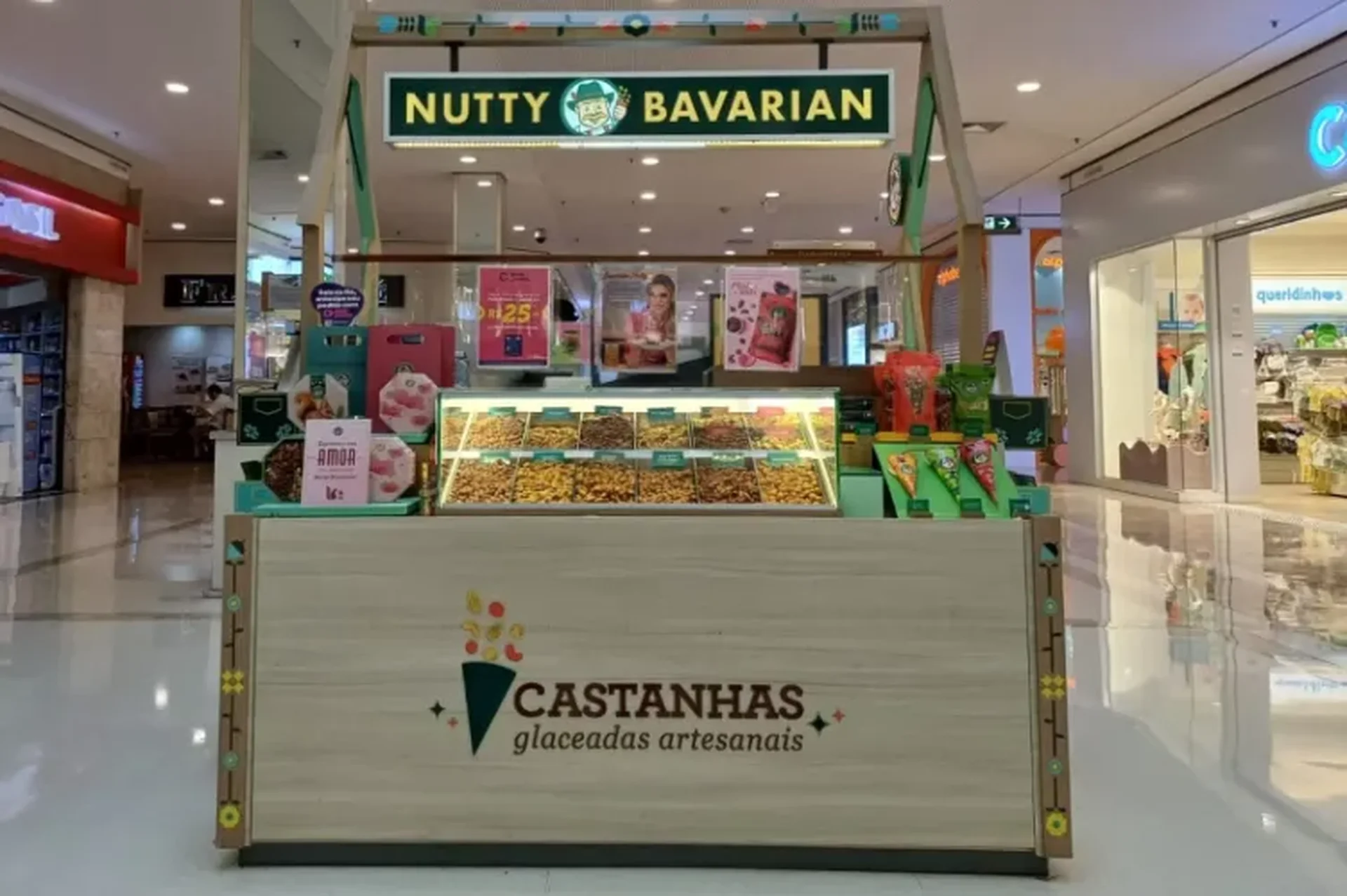 Quiosque Nutty Bavarian no MorumbiShopping.
